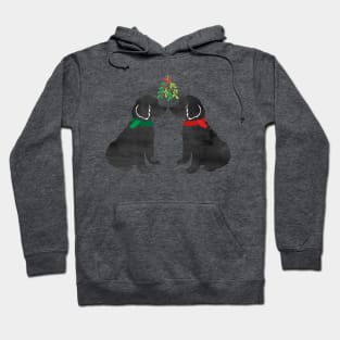 Labradoodles Christmas Mistletoe Hoodie